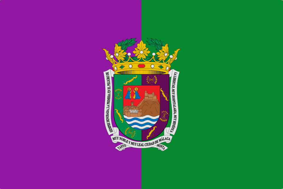 Bandera de Málaga