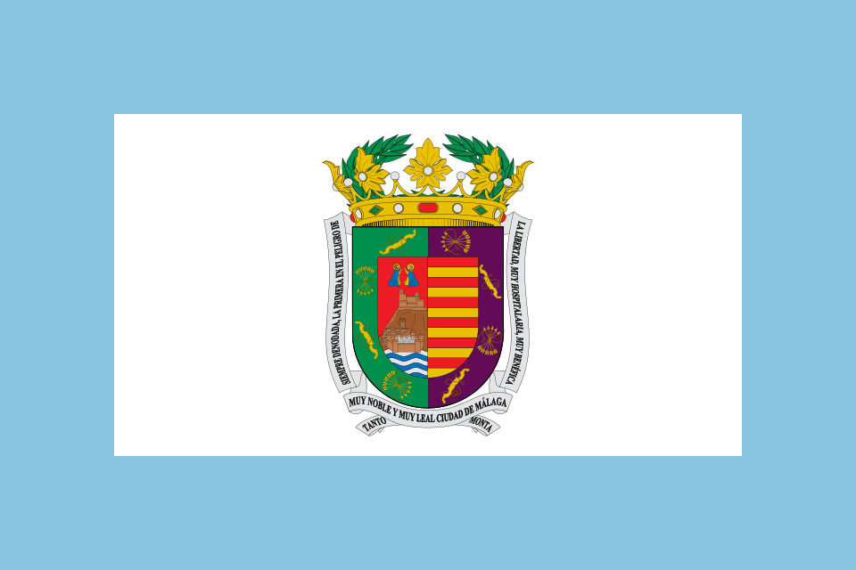 Bandera de Málaga