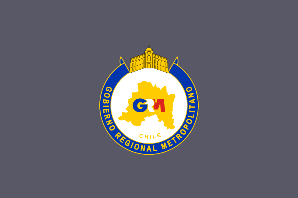 Bandera de Metropolitana de Santiago