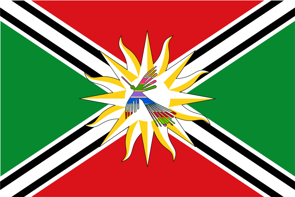 Bandera de Santo Domingo de los Tsáchilas